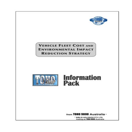 TOHO Information Pack_version2-4 | PDF