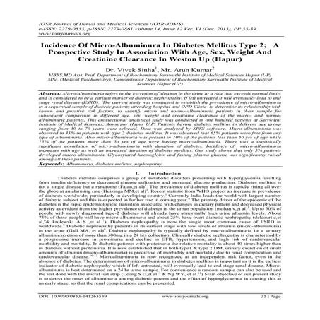 A comparative analysis of biochemical and hematological parameters in ...