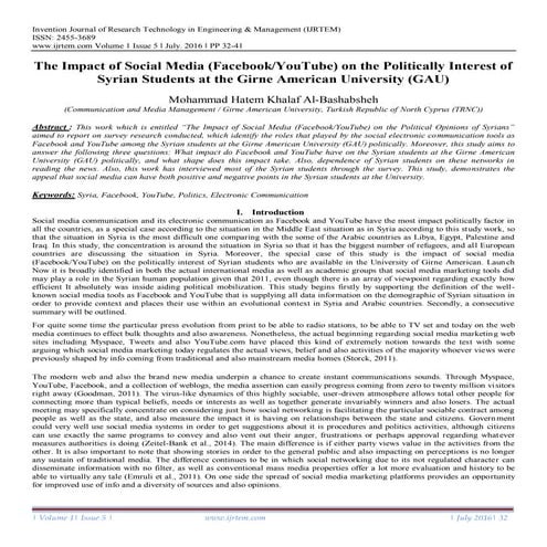 Social media in the middle east | PDF