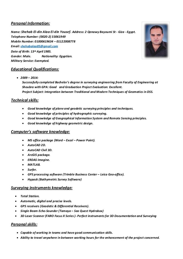 Curriculum Vitae Shehab