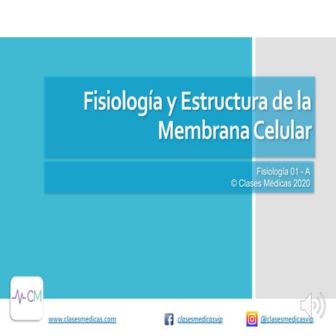 Comprehensive Overview of Cell Membrane Physiology and Structure | PDF