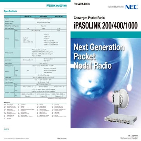 iPaso datasheet