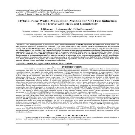 IJERD (www.ijerd.com) International Journal of Engineering Research and Devel...