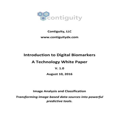 Introduction to Digital Biomarkers V1.0
