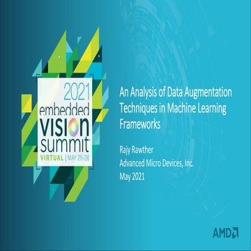 “An Introduction to Data Augmentation Techniques in ML Frameworks,” a ...
