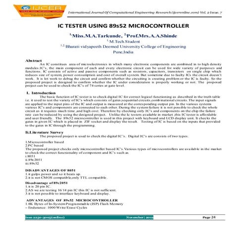 IJCER (www.ijceronline.com) International Journal of computational Engineerin...