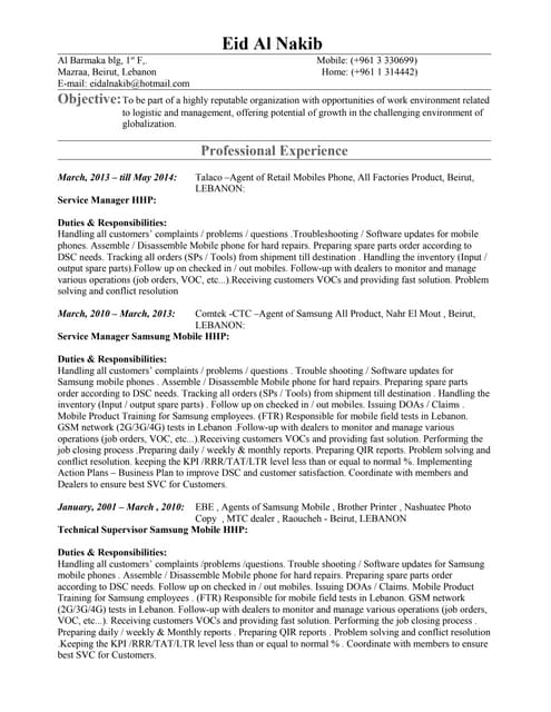 EId Al Nakib CV