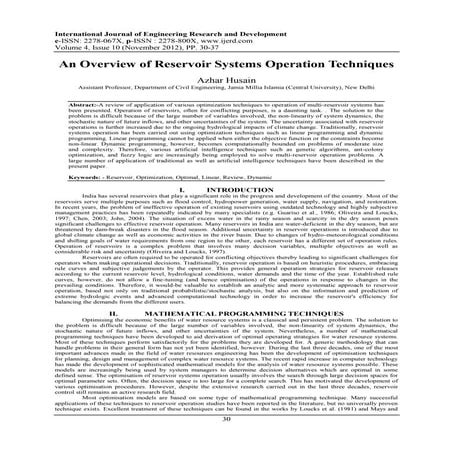 Welcome to International Journal of Engineering Research and Development (IJERD)