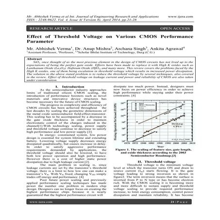 Threshold Voltage Roll-off by Structural Parameters for Sub-10 nm ...