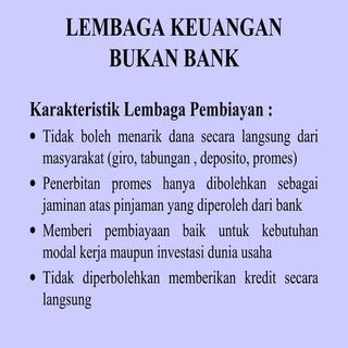 lembaga keuangan bukan bank