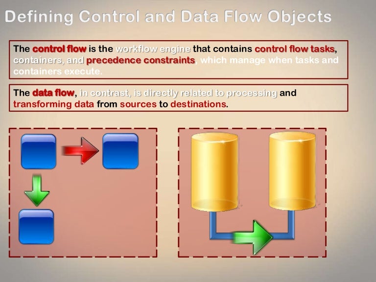 SSIS control flow