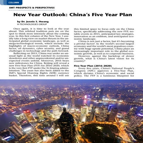 New Year Outlook-China Factor