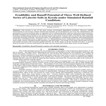 International Journal of Engineering Research and Development (IJERD)