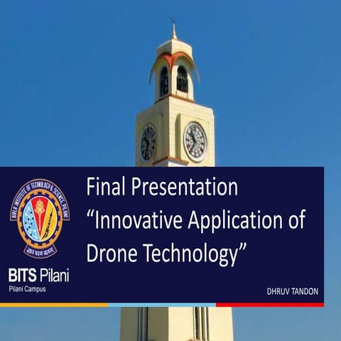 Dhruv Drone Thesis FInal PPT