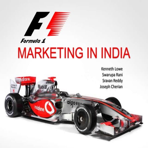 India's Formula 1 debut