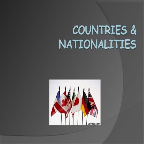 nationalities