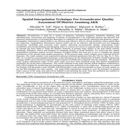 International Journal of Engineering Research and Development