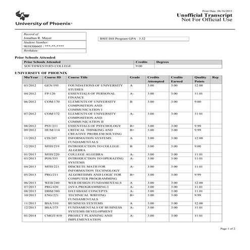 Jonathan Mayer - Unoffical Transcripts