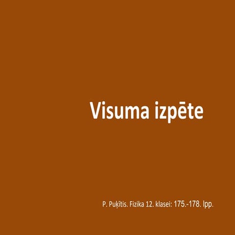 Visuma izpēte