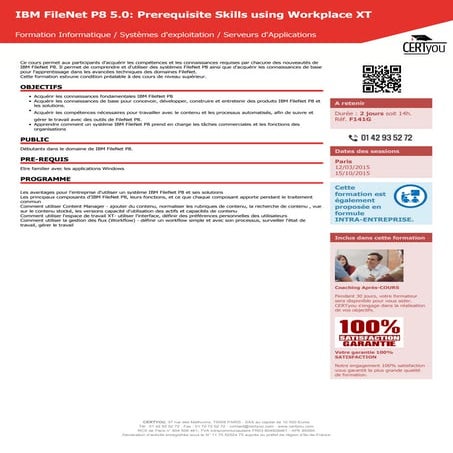 Ibm Filenet Workplace Xt – Installer Workplace Xt – MAEO