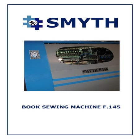 Smyth F145 book sewing machine - Brochure