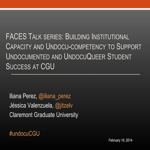 Supporting Migrants for a Better Start in the U.S. (for my Senior ...