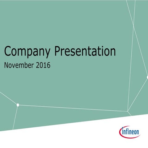 Infineon Technologies Company Presentation