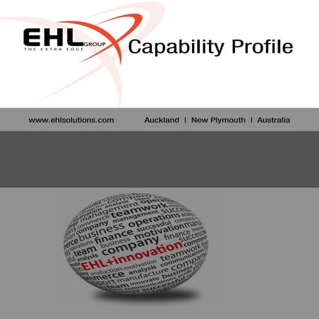 EHLGROUP Capabilities 2015