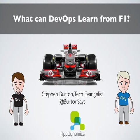 What Can DevOps Learn from Formula 1?