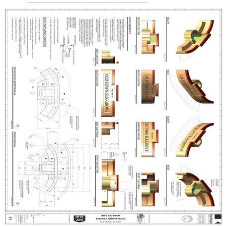 Retail Store Front - Fountain Water Feature