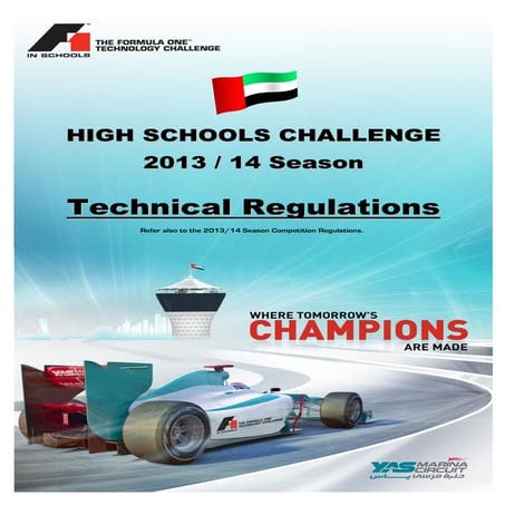 Revised Technical Regulations April 2014