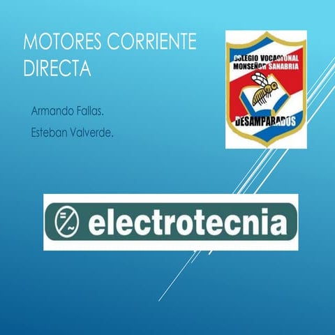 F1 motores de corriente continua mantenimiento