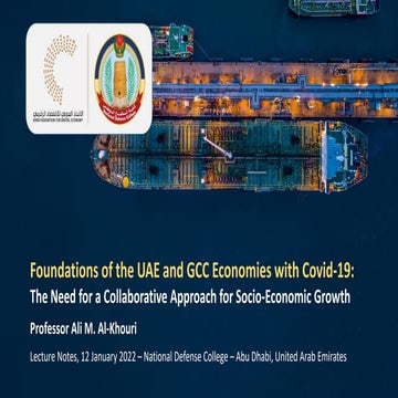 Foundations of the UAE and GCC Economies with Covid-19