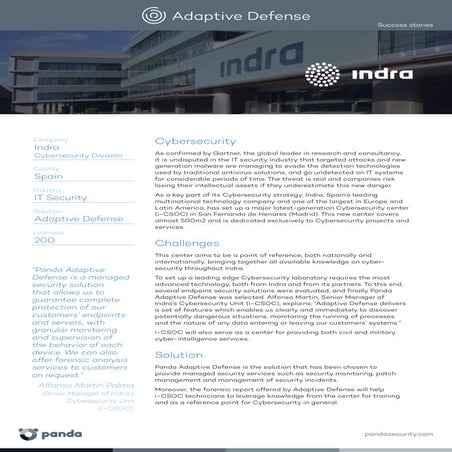 Adaptive Defense_Case Studies_INDRA_EN