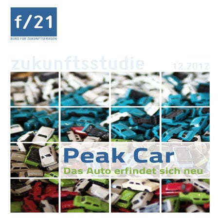 Studie: Peak Car - Das Auto erfindet sich neu