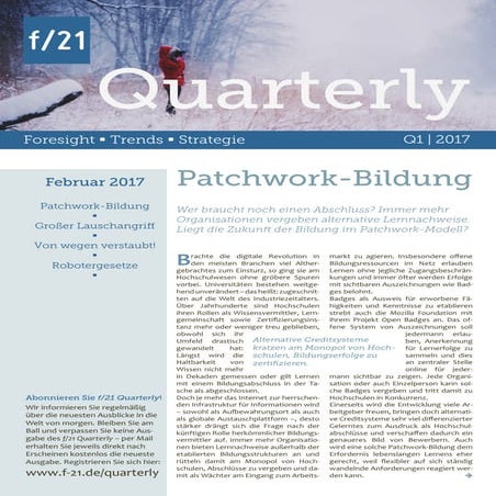 f/21 Quarterly Q1|2017