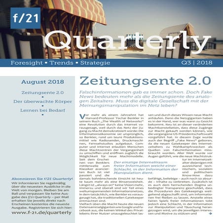f/21 Quarterly Q3|2018