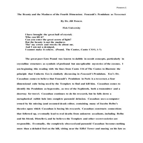 The Beauty and the Madness of the Fourth Dimension