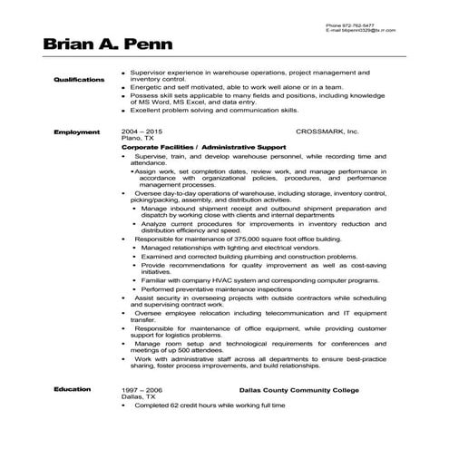 Pamela Everts Resume | DOC