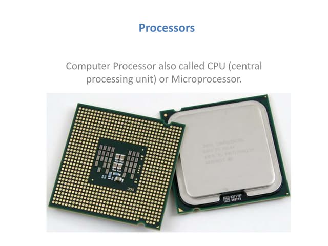 Marek Majtan - Processor Presentation