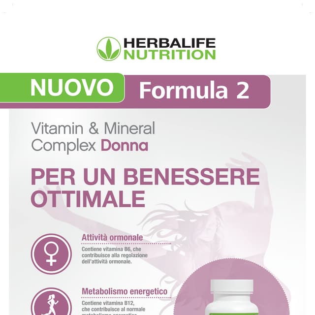 Nuovo formula 2 Herbalife Nutrition DONNA PDF