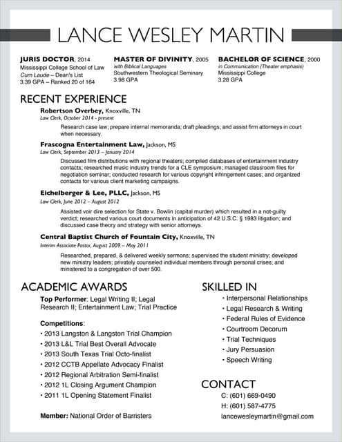 Resume 2016 | PDF