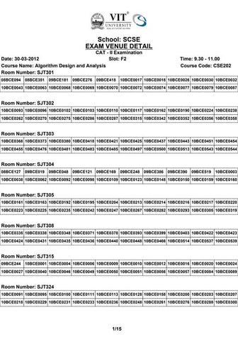 F2 seating arrangement