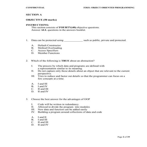FP 301 OOP FINAL PAPER | PDF