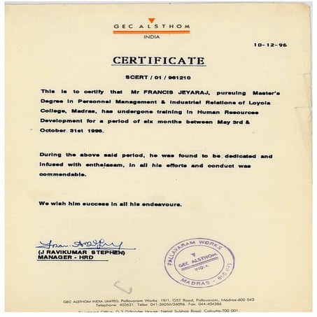 GEC_Alsthom_Project Deployment