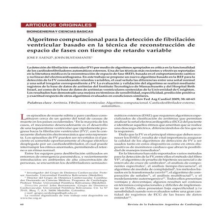 RevFAC_AlgoritmDeteccFibrilacVentricular_Articulo