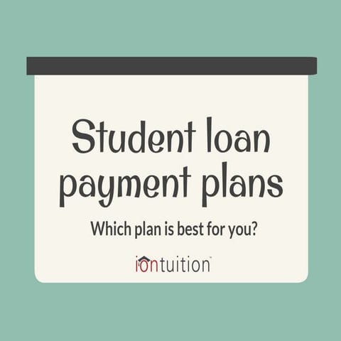 Student Loan Payment Plans 