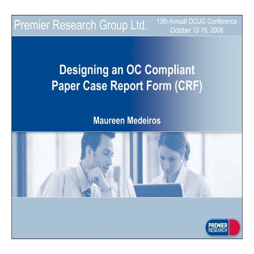 Case report form and application | PPTX