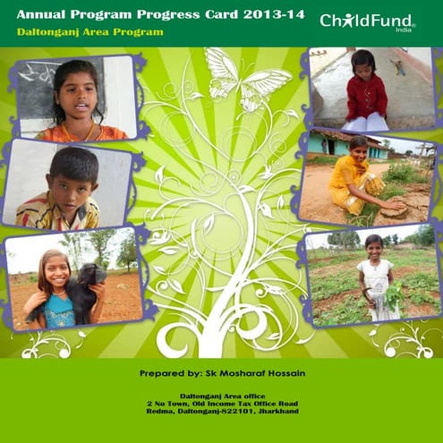 Annual Program Progress Card