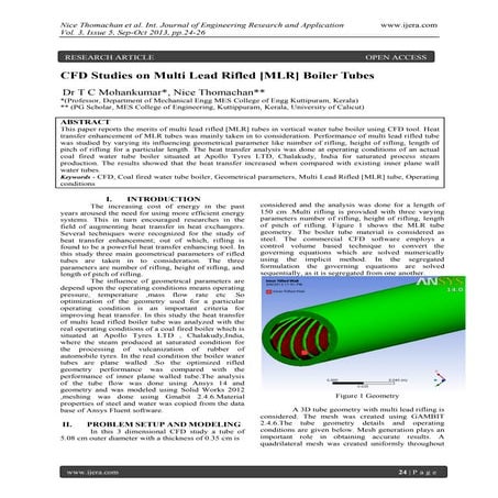 CALCULATION OF FINNED TUBE PRESSURE DROP AND HEAT TRANSFER USING FULLY ...